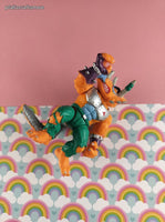 Vintage 1990's TMNT Playmates Mirage Studio Action Figure Pose-able Triceraton Toy