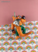 Vintage 1990's TMNT Playmates Mirage Studio Action Figure Pose-able Triceraton Toy