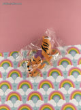 Vintage Aladdin Burger King Rajah Tiger Miniature Toy SEALED