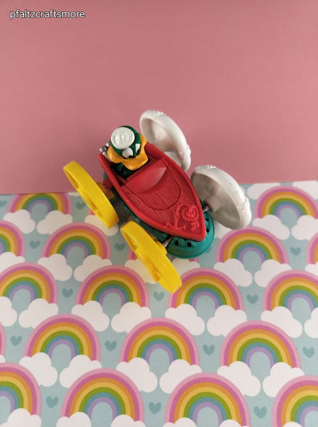 Vintage 1992 Tiny Toon Adventures "Babs & Plucky" McDonalds Flip-Car Toy