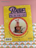 Vintage 1998 1st Printing Babe: Pig in the City Softcover, Like New