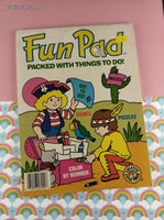 Vintage 1989 Creative Child Press Fun Pad Softcover, Like New