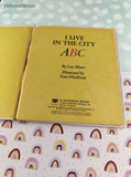 Vintage 1969 Tell-A-Tale Book, "I Live in the City ABC" Whitman Hardcover