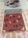 Vintage Regency Mills Christmas Trees Santa Claus Elegant Band Box Kit NEW & SEALED