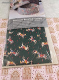 Vintage Regency Mills Christmas Carousel Horses Elegant Band Box Kit NEW & SEALED