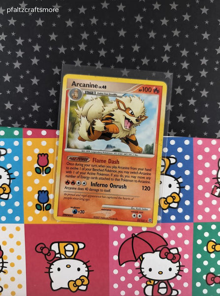 Vintage Rare - Arcanine Secret Wonders Non-Holo Pokemon Card 22/132 - LP