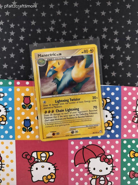 Vintage Rare - Manectric Mysterious Treasures Non-Holo Pokemon Card 28/123 - LP