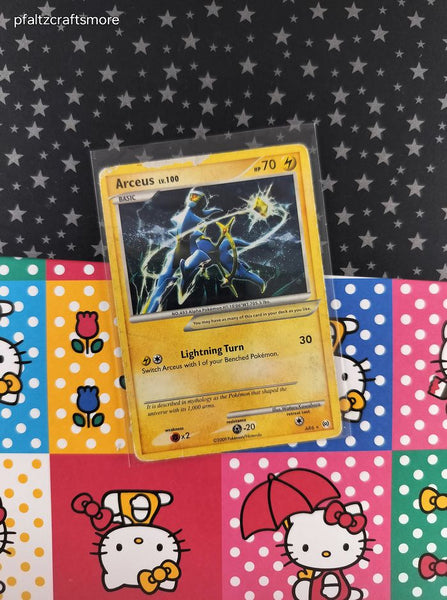 Pokemon TCG - Arceus Lv. 100 Rare Non-Holo Pokemon Card AR6 - HP Pfaltzcraftsmore Pokemon TCG - Arceus Lv. 100 Rare Non-Holo Pokemon Card AR6 - HP Pfaltzcraftsmore
