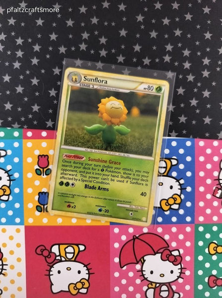 Pokemon TCG - Sunflora HeartGold SoulSilver Rare Non-Holo Pokemon Card 31/123 - NM