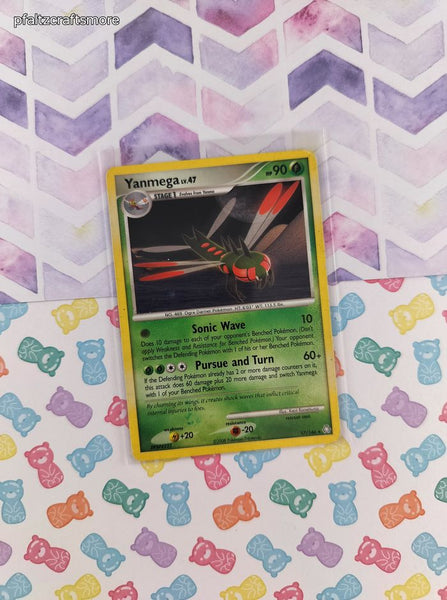 Vintage Rare - Yanmega Legends Awakened Rare Non-Holo Pokemon Card 17/146 - MP (B)