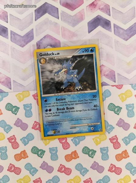 Vintage Rare - Golduck Secret Wonders Non-Holo Pokemon Card 28/132 - VG