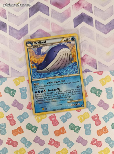 Pokemon TCG - Wailord Triumphant Rare Non-Holo Pokemon Card 31/102 - VG