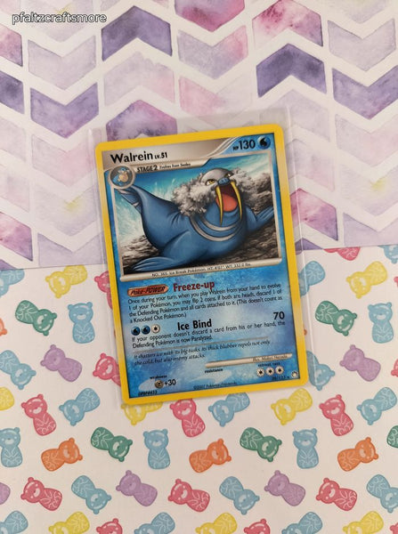Vintage Rare - Walrein Mysterious Treasures Rare Non-Holo Pokemon Card 39/123 - NM