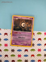 Vintage Rare - Unown (I) Mysterious Treasures Rare Non-Holo Pokemon Card 37/123 - LP