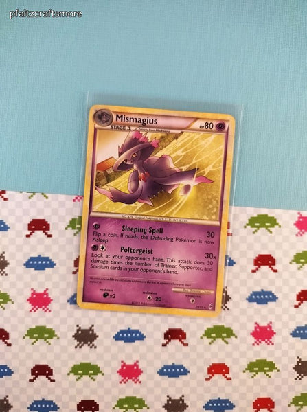 Pokemon TCG - Mismagius Call of Legends Rare Non-Holo Card 28/95 - VG