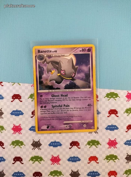 Vintage Rare - Banette Secret Wonders Non-Holo Pokemon Card 23/132 - LP