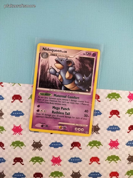 Pokemon TCG - Nidoqueen Rising Rivals Rare Non-Holo Pokemon Card 30/111 - NM