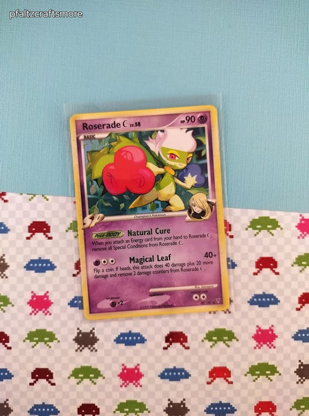 Pokemon TCG - Roserade C Supreme Victors Rare Non-Holo Pokemon Card 40/147 - LP