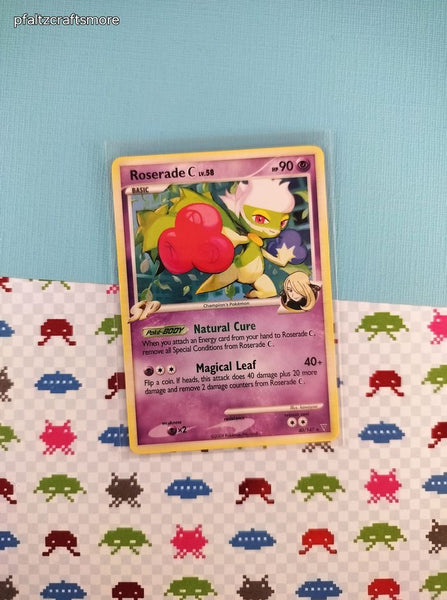 Pokemon TCG - Roserade C Supreme Victors Rare Non-Holo Pokemon Card 40/147 - VG