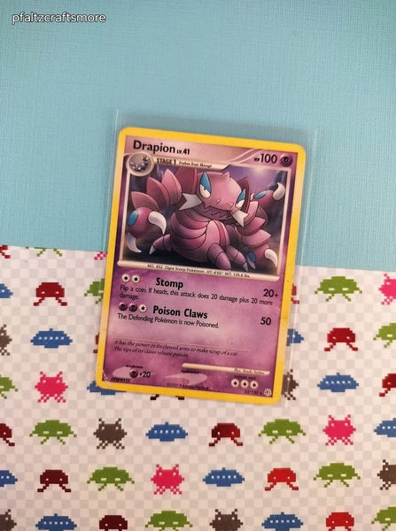 Vintage Rare - Drapion Diamond & Pearl Rare Non-Holo Pokemon Card 23/130 - MP