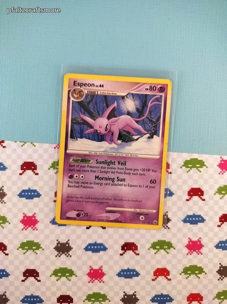 Vintage Rare - Espeon Majestic Dawn Non-Holo Pokemon Card 18/100 - NM