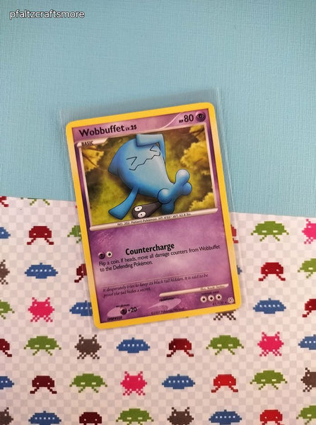 Vintage Rare - Wobbuffet Diamond & Pearl Non-Holo Pokemon Card 41/130 - NM