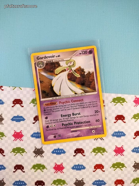Pokemon TCG - Gardevoir Platinum Rare Non-Holo Pokemon Card 8/127 - LP