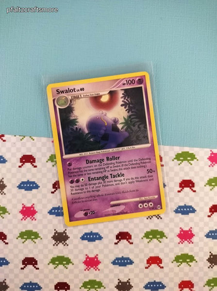 Pokemon TCG - Swalot Arceus Rare Non-Holo Pokemon Card 9/99 - VG (B)