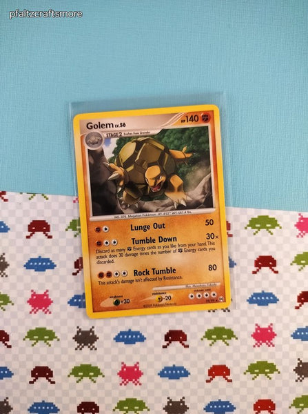 Pokemon TCG - Golem Arceus Rare Non-Holo Pokemon Card 19/99 - NM