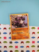 Pokemon TCG - Nidoking Triumphant Rare Non-Holo Pokemon Card 6/102 - VG