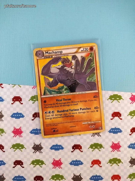 Pokemon TCG - Machamp Triumphant Rare Non-Holo Pokemon Card 26/102 - MP