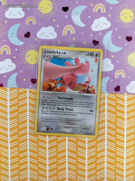 Pokemon TCG - Lickilicky Platinum Rare Non-Holo Pokemon Card 33/127 - VG