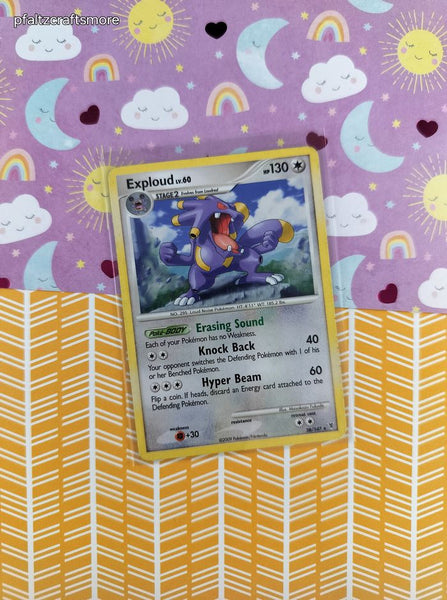 Pokemon TCG - Exploud Supreme Victors Rare Non-Holo Pokemon Card 28/147 - LP
