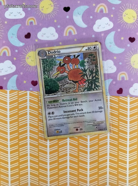 Pokemon TCG - Dodrio Undaunted Non-Holo Pokemon Card 11/90 - NM