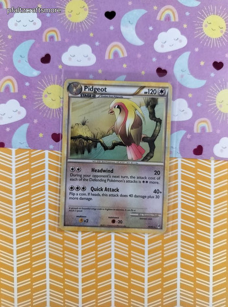 Pokemon TCG - Pidgeot Call of Legends Rare Non-Holo Pokemon Card 30/95 - LP