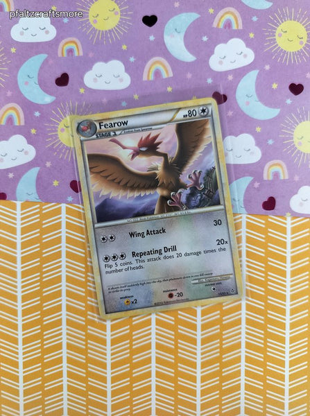 Pokemon TCG - Fearow Unleashed Rare Non-Holo Pokemon Card 15/95 - LP