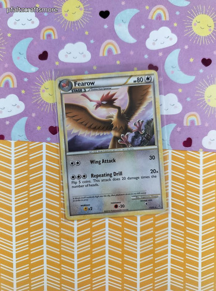 Pokemon TCG - Fearow Unleashed Rare Non-Holo Pokemon Card 15/95 - LP (B)