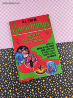 Vintage 1995 1st Printing Goosebumps Official Collector's + Holidays Caps Books Softcovers, Like New