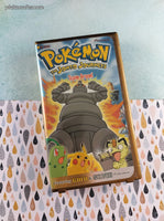 Vintage 2001 Pokemon the Johto Journeys Team Green! Plastic Case VHS Tape, Like New
