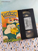 Vintage 1998 Viz Video Pokemon "Wake Up Snorlax!" VHS Tape