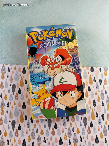 Vintage 2000 Viz Video Pokemon "Round One!" VHS Tape