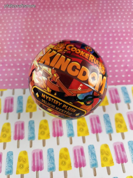 Cookie Run Kingdom Mystery Ball Capsule Plush Keychain NEW & SEALED