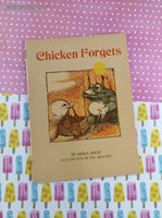Vintage 1970's Chicken Forgets Scholastic Book Services Softcover