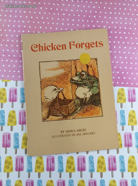 Vintage 1970's Chicken Forgets Scholastic Book Services Softcover