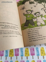 Vintage 1980 Buddy Bear and the Big Scare! Weekly Reader Books Softcover