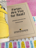 Vintage 1976 1st Printing Farley, Are You for Real? Scholastic Book Services Softcover