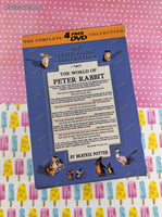 Vintage 2001 GoodTimes The World of Peter Rabbit and Friends Complete 4-Pack DVD Collection