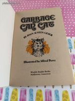 Vintage 1976 Garbage Can Cat by Joan Austin Geier Weekly Reader Books Softcover
