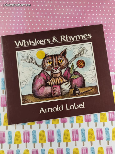 Vintage 1987 Whiskers & Rhymes by Arnold Lobel Softcover