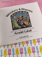 Vintage 1987 Whiskers & Rhymes by Arnold Lobel Softcover